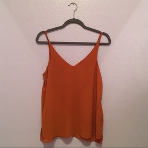 TOPSHOP Pumpkin orange tank